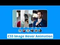 Image Hover Animation using HTML CSS Z-Index Transition