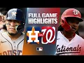 ASTROS vs NATIONALS Full Game Highlights July 6 2026 MLB Season