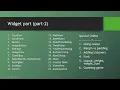 Android Bangla Tutorial 2 1 Introduction to Part 2 Widgets