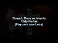 Download Lagu Quando Deus se levanta - Rildo Freitas (Playback com letra)