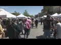 Community shops in downtown Macon during Annual Mulberry Street Arts and Crafts Festival