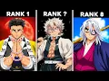 I Ranked All Hashiras From Weakest to Strongest Demon Slayer