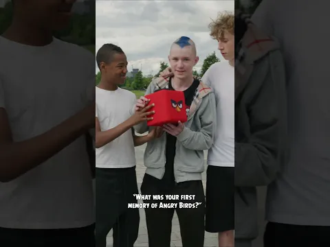 Asking people in Helsinki about their first Angry Birds memory 🐦