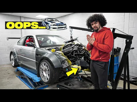 Download MP3 Fixing Our Biggest V8 Mistake on the NFS Most Wanted BMW M3 GTR Replica!