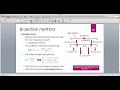Java for Scientific Computing Root Finding Algorithms -