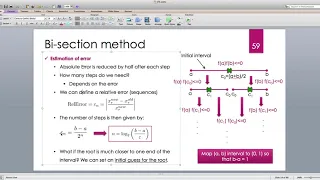 Java for Scientific Computing Root Finding Algorithms -