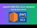 AWS - Create EC2 Instance For Linux Easy Way To Launch Linux EC2 Instance EC2 Tutorial