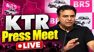 LIVE: KTR Press Meet  | Qnews