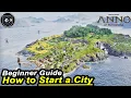 How to Start a City in Anno 117 Pax Romana BEGINNER S GUIDE Guide Walkthrough Tutorial