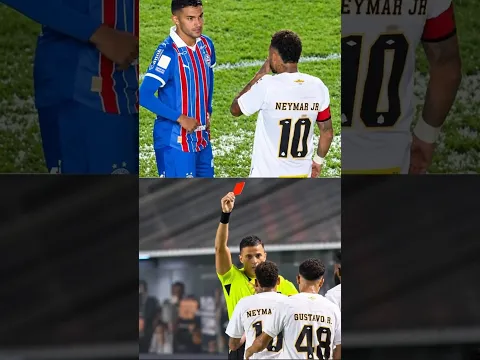 ¡El campo era una piscina y Neymar acabó expulsado! 🌧️🟥
