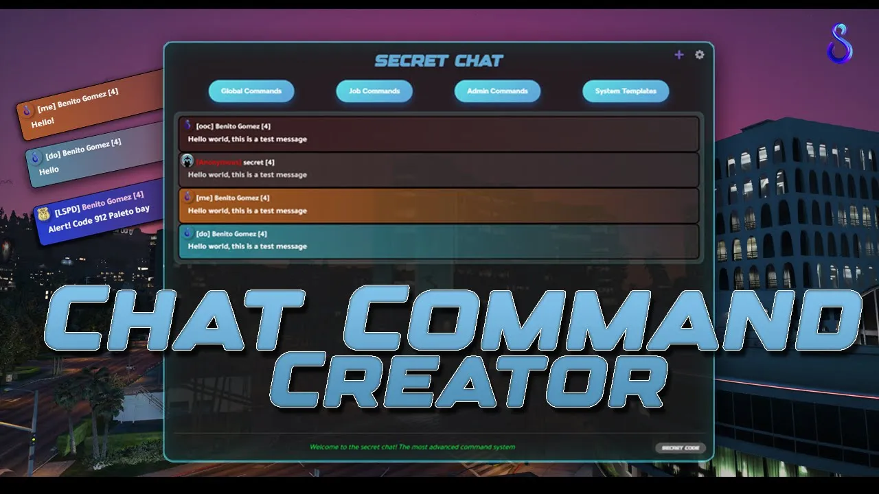 Fivem Chat | Command Creator