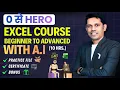 Learn Full Excel course from Basic to Advanced with A I Excel with A I Masterclass