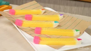 Gelatina de lápiz | kiwilimón recetas