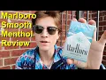 Smoking a Marlboro Smooth Menthol Cigarette - Review