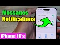 Download Lagu iPhone 16/16 Pro Max: Berichtenmeldingen in- en uitschakelen