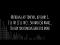 Download Lagu Nothing Last Forever - RAN (Karaoke Version)
