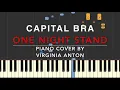 Capital Bra - One night stand - Piano Tutorial Instrumental Cover