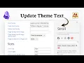 How to change font interface in obsidian