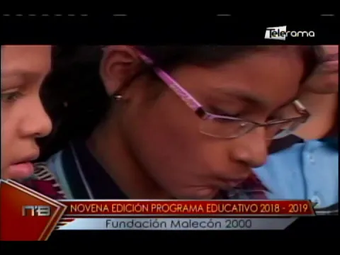Novena edición programa educativo 2018-2019 Fundación Malecón 2000