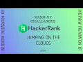 Jumping on the Clouds Hackerrank Solutions