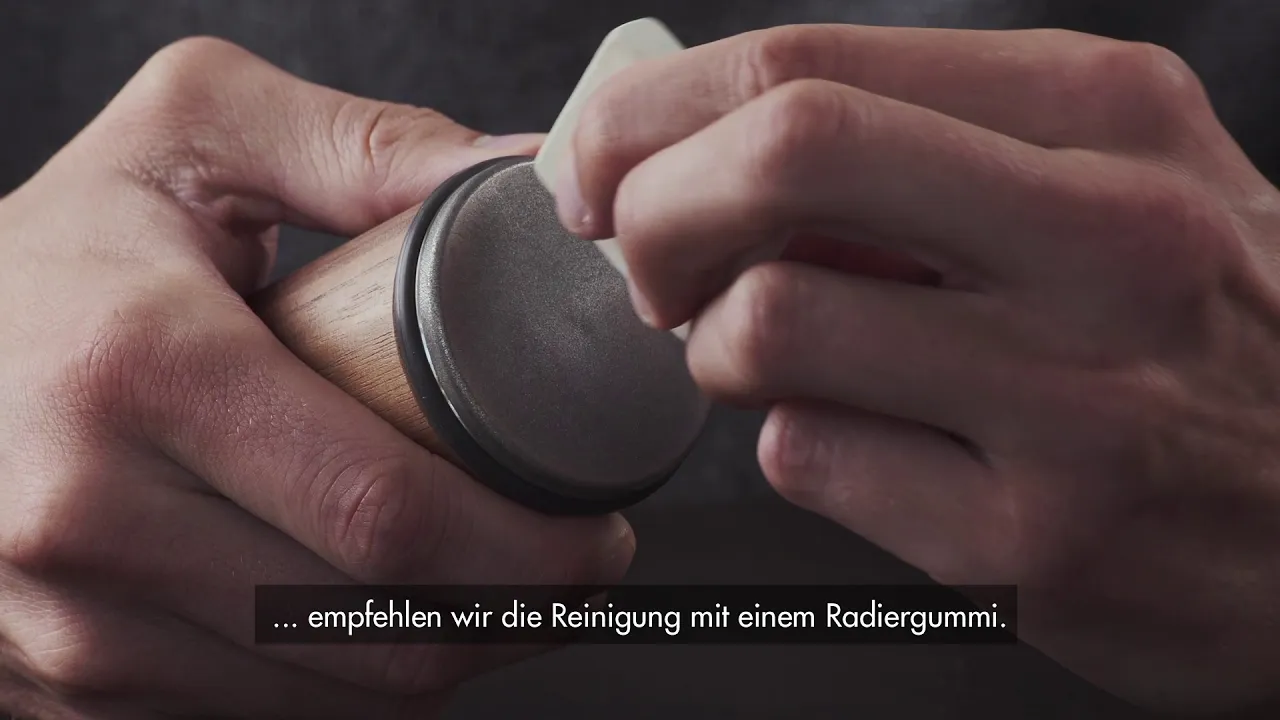 Horl Rollschleifer Diamantscheibe reinigen
