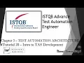 ISTQB Test Automation Engineer 3 3 1 Introduction to TAS Development ISTQB Tutorials