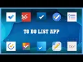 Super 10 To Do List App Android Apps