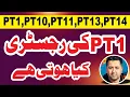 What is PT 1 REGISTRY - Property Tax Fraud in Pakistan