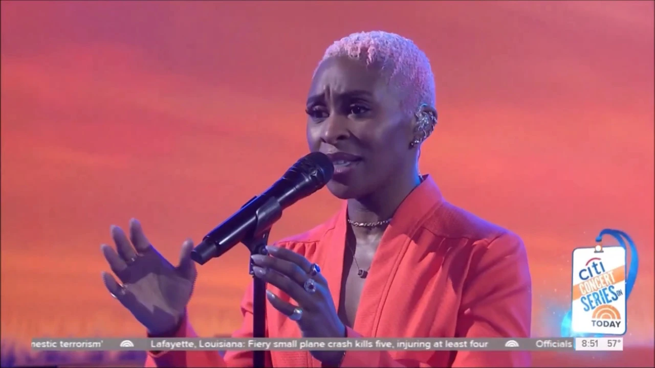 Cynthia Erivo sings "Stand Up" Live Concert Performance HD 1080p Cynthia Erivo sings "Stand Up" Live Concert Performance HD 1080p