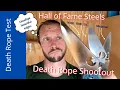 K390 Stretch vs 15V PM2 vs Maxamet Mule vs DEATH ROPE Spyderco Knife Steel Test