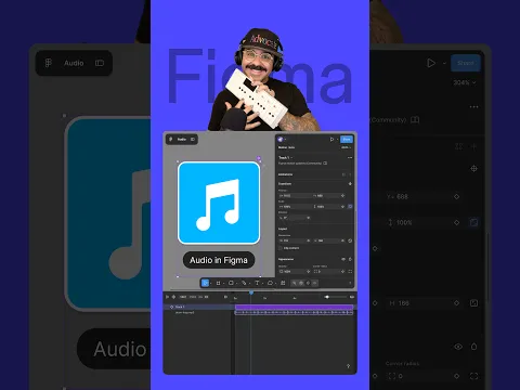 Add audio to your Figma Motion timeline