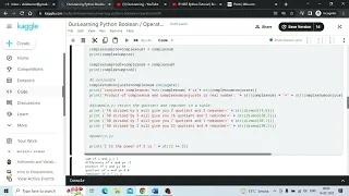 P1 007 Python Tutorial Boolean and Operators Part 3 Boolean Operators