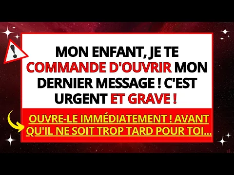 Download MP3 LES ANGES DISENT: DIEU T'ORDONNE D'OUVRIR LE DERNIER MESSAGE POUR TOI MAINTENANT!