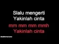 Download Lagu D'cinnamons - Ku Yakin Cinta Lirik Karoke Instrumental