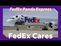 An epic FedEx Panda Express flight our first-round trip panda journey