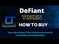 How to Buy DeFiant Token DEFI Using PancakeSwap On Trust Wallet OR MetaMask Wallet