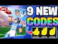 UPDATE CODES NFL UNIVERSE FOOTBALL ROBLOX CODES 2026 - ULTIMATE FOOTBALL CODES