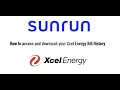 How to Access and Download your Xcel Bill History