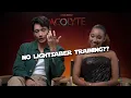 Manny Jacinto lying about his Acolyte character for 2 minutes straight