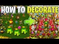 How To Decorate Your Islands And Make Them Beautiful In MSM