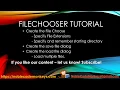 JavaFX Tutorial - FileChooser Dialogs