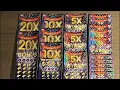 100 Mix of new releases 40th Anniversary West Virginia lottery tickets