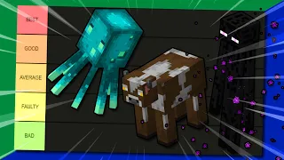 Minecraft MOB TIER LIST