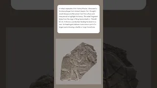 Assyrian Relief Fragment Art Arthistory History Shorts Aotd 