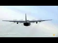Deadly AC-130 Gunship in Action Firing All Its Cannons