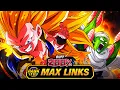 NOT A FAN LEVEL 10 LINKS 100 AGL SSJ3 GOTENKS PICCOLO DBZ Dokkan Battle