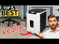Don t Buy the Wrong Paper Shredder Top 5 Picks Revealed
