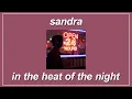 In The Heat Of The Night - Sandra (Lyrics)