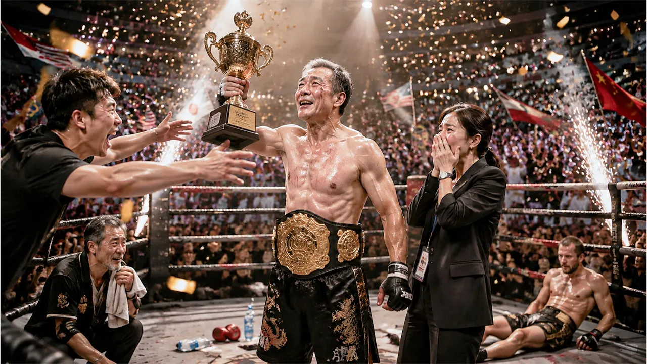 All mocked the washed‑up old man! Yet his fists hold world‑s