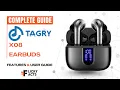How to Use TAGRY X08 True Wireless Earbuds Setup and Features